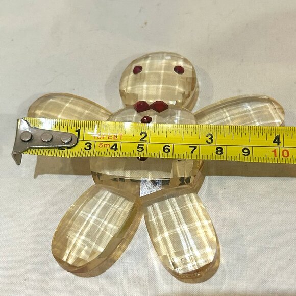 Simon Design Gingerbread Crystal Paperweight - Picture 4 of 6